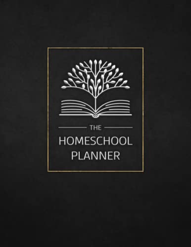 The Homeschool Planner: Minimalist Homeschooling Lesson Planning Notebook for 1-4 Students | Undated 1-Year Organizer