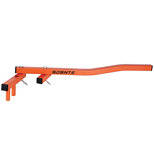 SDSNTE 10 Ga Heavy-Duty Steel Adjustable Deck Tool for Straightening Bending Boards to Tighten up The Gaps, Orange, Pack of 1