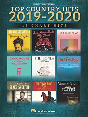 Top Country Hits of 2019-2020 - Piano/Vocal/Guitar Songbook