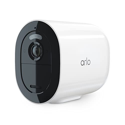 Arlo Go 2 LTE or Wi-Fi Spotlight Camera, Cellular Security Camera, No Wi-Fi Needed, Requires SIM Card and Service Plan Not Included, Outdoor Camera, Night Vision - 1 Pack  White  VML2030 (Renewed)