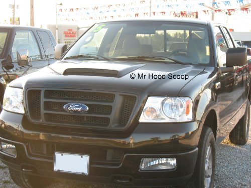 Xtreme Autosport Unpainted Hood Scoop Compatible with 2004-2008 Ford F150 by MrHoodScoop HS009