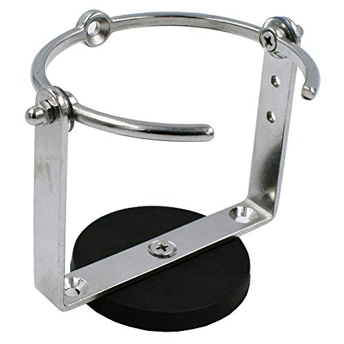 YYST Horizontal Mounting Magnetic Cup Holder Beverage Holder Drink Holder- Great for Tractors -Horizontal Mounting (1)