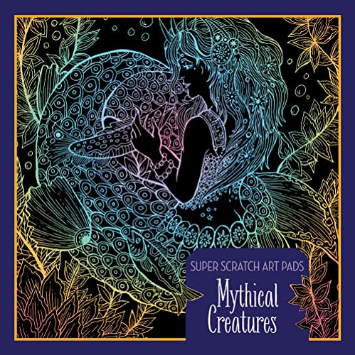 Super Scratch Art Pads: Mythical Creatures