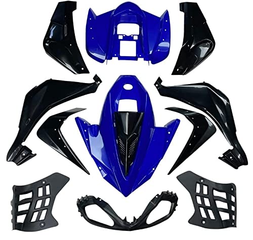 ATV Sports Body Fender Kit ATA125G Cheetah Coolster 3125C 3125CX Apollo Cougar Cycle Peace TaoTao- BLUE