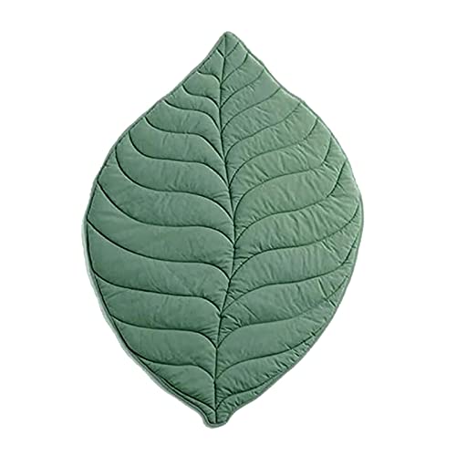 3D Leaves Shaped Pet Blanket Cushion Plush Blankets for Dog Bed and Cat Bed Couch Sofa Leaves Shaped Pet House Kennel Warm and Soft, Plush Blankets