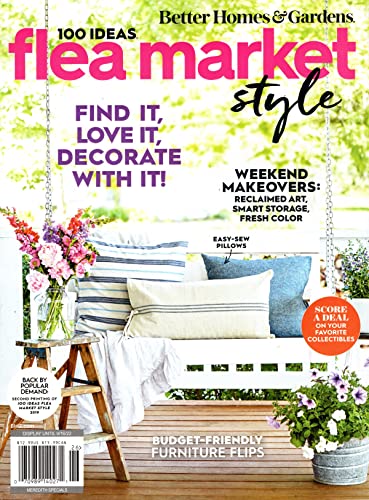 Better Homes & Gardens Magazine Flea Market Style 2022 (100 Ideas)