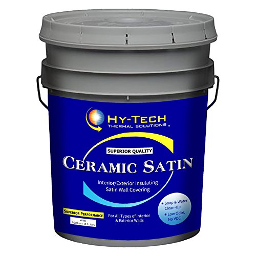 Insulating Ceramic Satin Paint - 5 Gallon