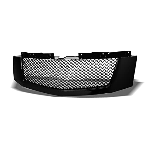 Stehlen 642167821267 Mesh Front Hood Bumper Grille - Black For 2007-2014 Cadillac Escalade/EXT