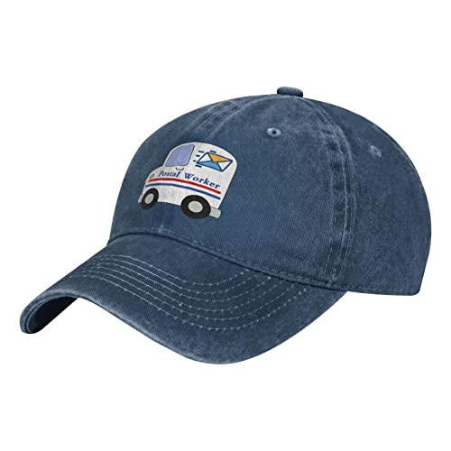 Pictetw Postal Worker Hats for Men and Women,Postal Worker Gift Hat,Mail Carrier Hat. Navy