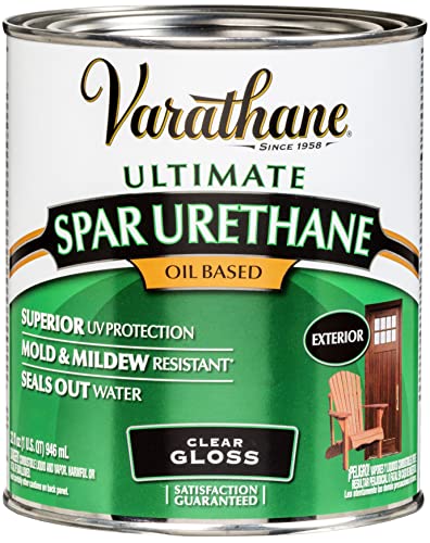 Rust-Oleum 9241 Ultimate Spar Urethane Oil Based, Quart, Gloss
