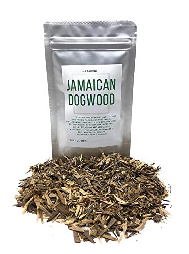 Jamaican Dogwood - Dried, Cut & Natural Fishfuddle (Bark/Root) - Piscidia Piscipula from Jamaica - Net Weight: 1.48 Oz / 42 Grams