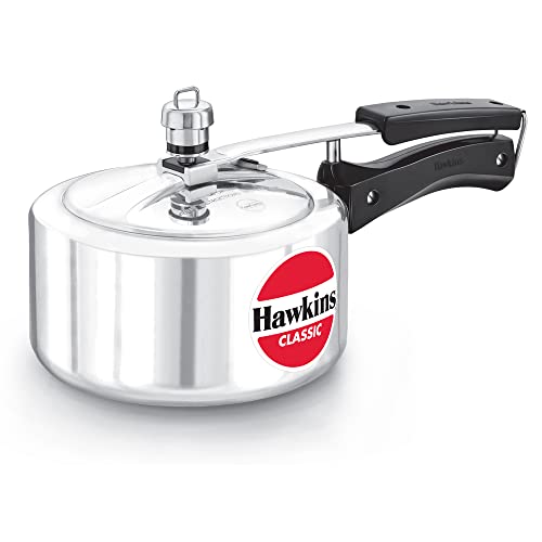 HAWKINSClassic CL20 2-Liter New Improved Aluminum Pressure Cooker, Small, Silver