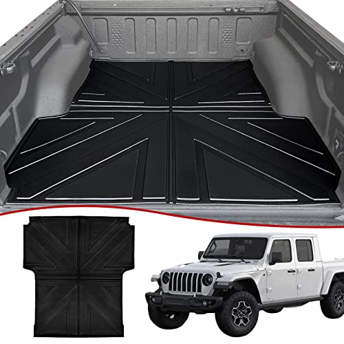 OUSUWO Trunk Bed Liner fit for 2019-2022 Jeep Gladiator JT Bed Mat for Jeep Gladiator Accessories 4 Door