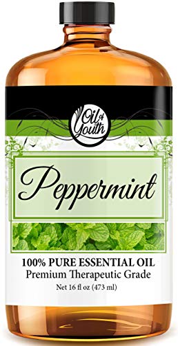 Oil of Youth Essential Oils 16oz - Peppermint Essential Oil - 16 Fluid Ounces
