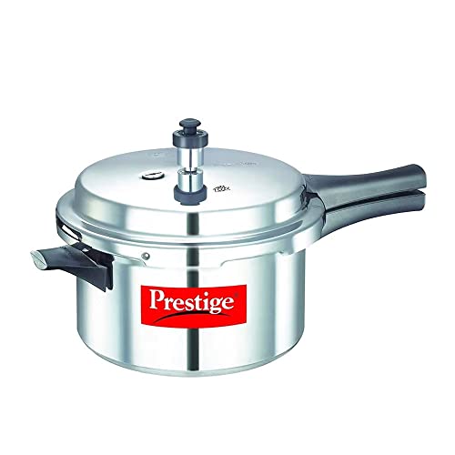 Prestige PRP4 Pressure Cooker, 4 L, Silver