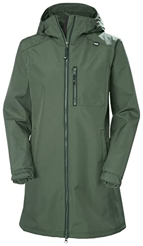 Helly-Hansen Women's Standard Long Belfast Jacket, 476 Spruce, Large