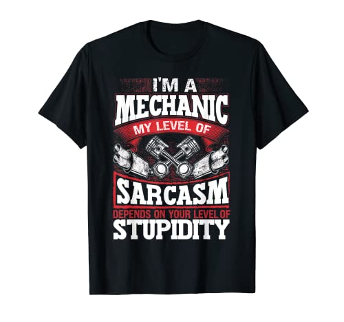 Mechanic Car Guy I'm A Mechanic T-Shirt