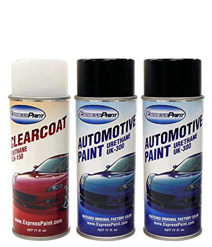 ColorRite Aerosol Automotive Touch-up Paint for Toyota Prius - Blizzard Pearl Tricoat 070 - Color+Clearcoat Package