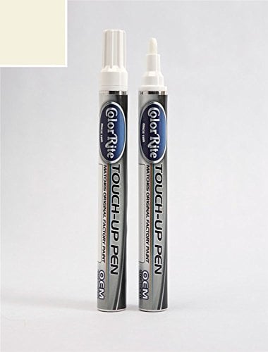 ColorRite Pen Automotive Touch-up Paint for Toyota Highlander - Blizzard Pearl Tricoat 070 - Color+Clearcoat Package