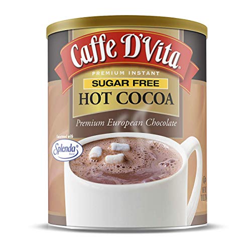 Caffe DVita Sugar Free Hot Cocoa 10 oz. can