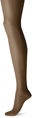 Hanes Women's Silk Reflections Thigh High Stockings Sheer Toe 720, Jet, A-B