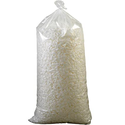 442LORIMAR BIODEGRADABLE PEANUTS MADE OF VEGETABLE STARCH- 7 FEET CUBIC BAG- MADE IN THE USA (442)