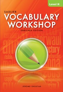 Vocabulary Workshop Enriched Edition Level H