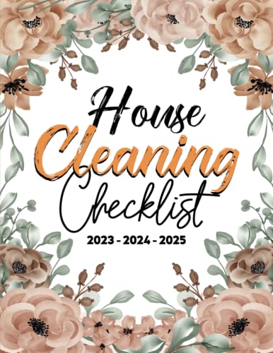 House Cleaning Schedule Checklist Notebook: Daily, Weekly & Seasonal Cleaning Checklist and Planner Book to Plan & Organize all your House Chores... for Business or Home.