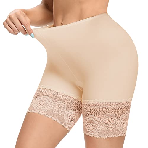 JOYSHAPER Slip Shorts for Under Dresses Seamless Anti-Chafing Boyshort Underwear Safety Shorts Shapewear Shorts for Women