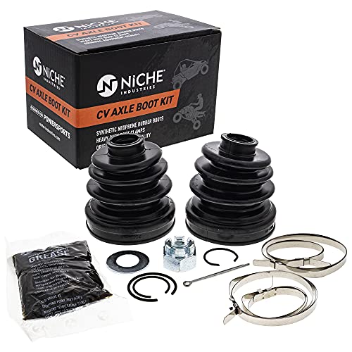 NICHE Rear CV Axle Boot Kit For Polaris Sportsman 800 450 Ranger 500 700 XP 700 Replaces 2202904