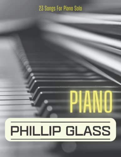 Phillip Glass Piano: Piano Solo