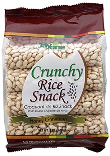 Jayone Crunchy Rice Snack, Honey Cinnamon, 2.82 Ounce (Pack of 6)