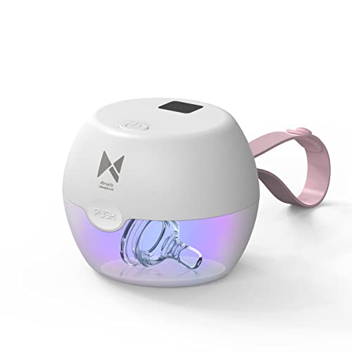 Almarix Mini UV Light Sterlizer Box with LED Display, Portable UV-C Sterilizer for Pacifier, Jewelry, and Small Personal Items, 99.99 Sterilization in 180 Seconds