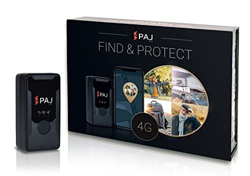PAJ GPS Easy Finder - Human Tracking Device, GPS Tracker for Kids, Elderly, Seniors, Dementia, Alzheimer - up to 10 Days Battery Life, Real Time GPS Tracker with SOS Emergency Button & Shutdown Alert