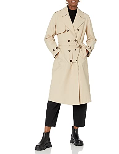 The Drop Women's Noa Trench, Hummus, 3X, Plus Size