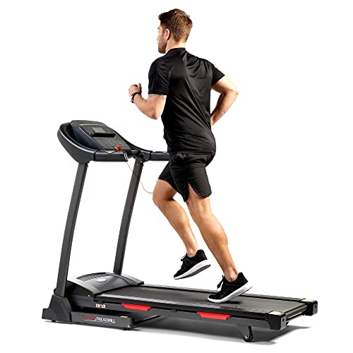 Sunny Health & Fitness Folding Incline Treadmill with Optional Exclusive SunnyFit App and Smart Bluetooth Connectivity - SF-T7705SMART