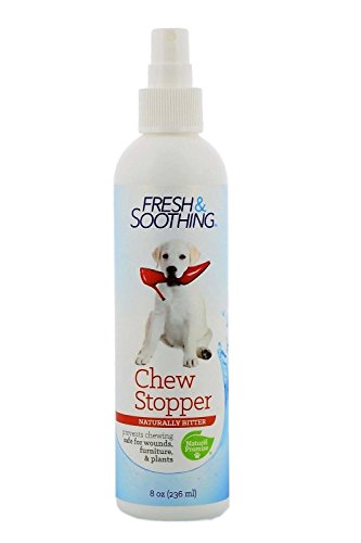 Naturel Promise Fresh & Soothing Chew Stopper for Pets, 8oz - Safe & Effective Formula Helps Deter Animals from Chewing, Biting, Licking, or Gnawing - Bitter Spray for Dogs and Cats - Made in USA