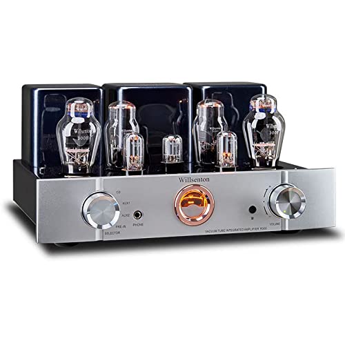 Willsenton R300 Tube Amplifier 300B x2 Single-Ended Class A Integrated Amplifier Power Amplifier Headphones amp All in One