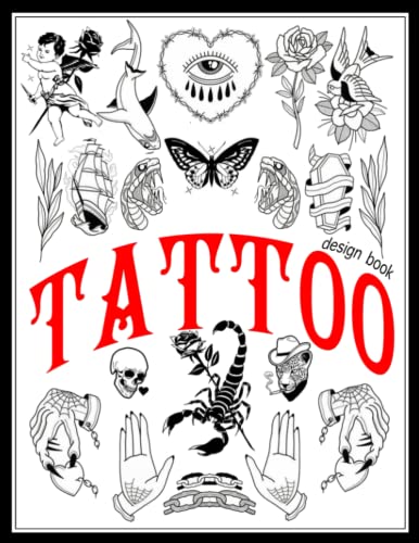 Tattoo Design Book: If you're looking for your first tattoo or the next one, there are more than 1600 authentic tattoo ideas for Professionals and Amateurs.