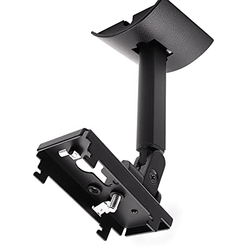 Tendodo Black UB-20 Series II Wall Mount Ceiling Bracket Stand Compatible with All Bose CineMate Lifestyle Wall/Ceiling Bracket, Wall Mounting Bracket for Bose Surround Speakers 809281-1100