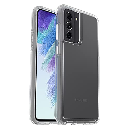Galaxy S21 FE 5G (Only) Case, OtterBox, Symmetry Series, ultra-sleek, wireless charging compatible, raised edges protect camera & screen - CLEAR