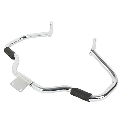 XFMT Motorcycles Chrome Engine Highway Guard Crash Bar Compatible with Yamaha Vstar 400 650 Dragstar 400 650 Classic 1998-2012