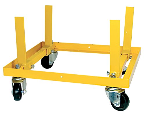 Performance Tool W41037 Rolling Engine Stand with Straps for Vehicle Maintenance, Yellow, 750-lb Capacity