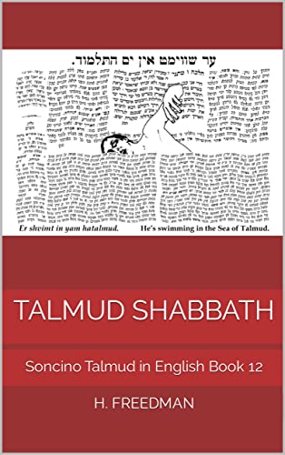 Talmud Shabbath: Soncino Talmud in English Book 12
