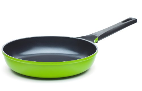 8" Green Earth Frying Pan by Ozeri, with Smooth Ceramic Non-Stick Coating (100% PTFE and PFOA Free)