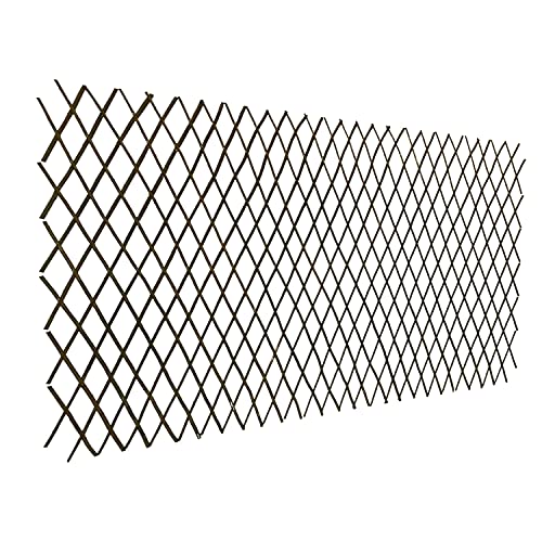 Kechery Nature Willow Trellis Expandable Plant Support Plant Climbing Lattices Trellis Willow Expandable Trellis Fence for Climbing Plants Support 36x92 Inch,Double Panel (1)