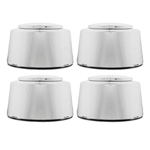 AutoForever 4pcs Chrome Wheel Center Hub Caps 16" Compatible with Ford E-150 E-250 E-350 E-450