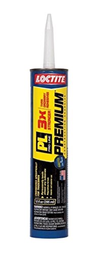 10 oz OSI 1390595 PL Premium 3X Multi-Purpose Polyurethane Construction Adhesive Pack of 12