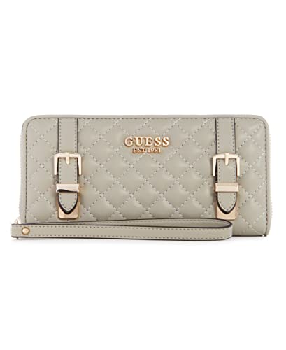 GUESS Adam Large Zip Around Wallet, Taupe