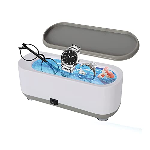 Ultrasonic Jewelry Cleaner - Protable Professional Ultrasonic Cleaner Machine for Jewelry, Ring, Silver, Retainer, Eyeglass, Watches, Coins